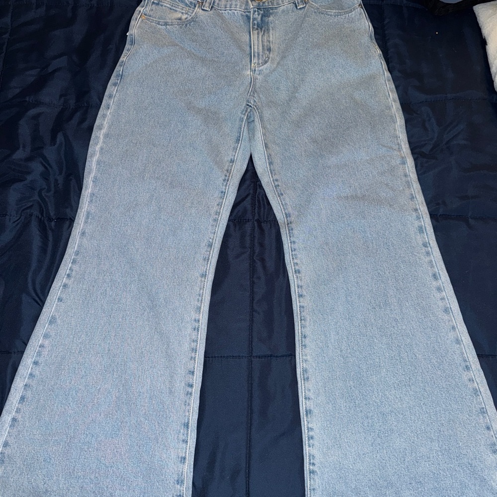 Abrand Jeans Classic Light Blue Flare Women's Jeans